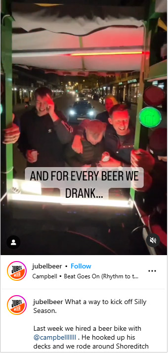 instagram beer bike 2